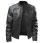 MOTOROS Vintage stílusú motoroskeréppáros dzseki Fekete XL