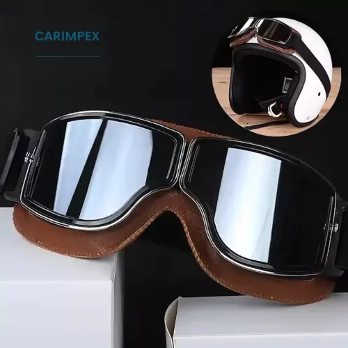 Motoros Vintage szemüveg barna kerettel