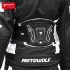 MOTOWOLF Légáteresztő derékvédő 