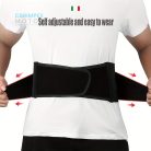 MOTOWOLF Légáteresztő derékvédő 