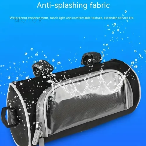 Motorkerékpár vízálló tárolótáska Telefon GPS tartóval