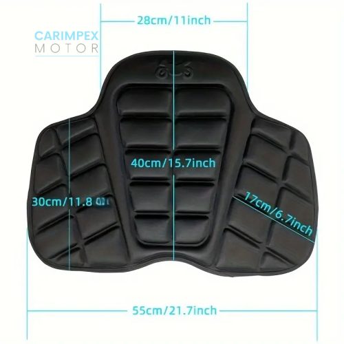 Motoros zselés üléspárna comb támasszal 